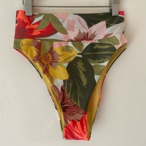 Aerie High Cut Cheeky Bikini Bottom